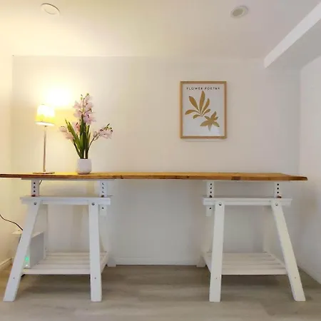 Apartman Flair-apartments 'salz & Flair' Naehe Altstadt, 450 M Bahnhof, Fuer Urlaub Oder Geschaeftsreise, Separater Eingang, 24 Std Check-in,wlan, 55 Zoll-fernseher, Streaming, Kueche, Regendusche, 1 Doppelbett, 1 Schlafsofa *